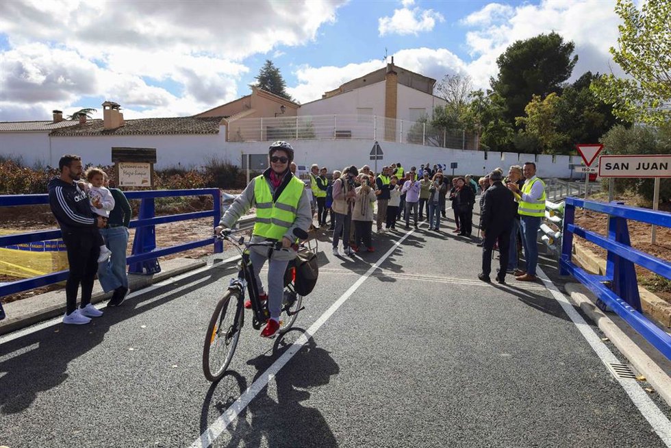 La Diputació de Valncia ha puesto en servicio los puentes de Jalance (CV-431) y San Juan (CV-448) en el término municipal de Requena