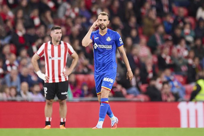 El delantero español del Getafe Borja Mayoral.