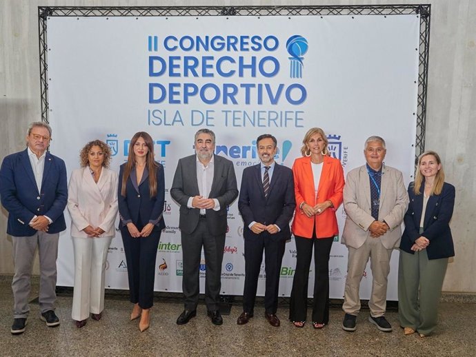 Juristas y deportistas se reúnen en el Auditorio de Tenerife para abordar las claves del derecho en el deporte