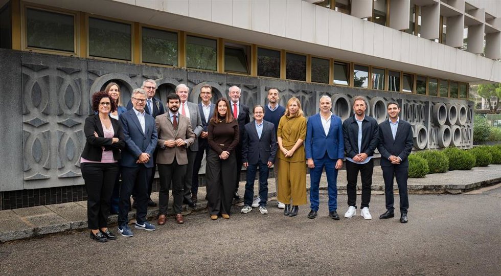 Miembros del jurado del Galardón Princesa de Girona a los Valores de Jóvenes Deportistas.