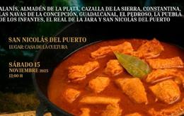 Cartel del II Concurso de Recetas Caseras de la Sierra Morena de Sevilla.