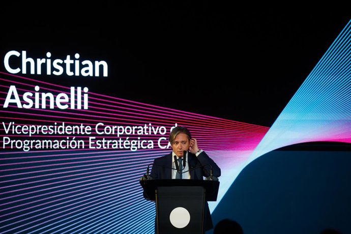 El Vicepresidente Corporativo de Programación Estratégica CAF, Christian Asinelli