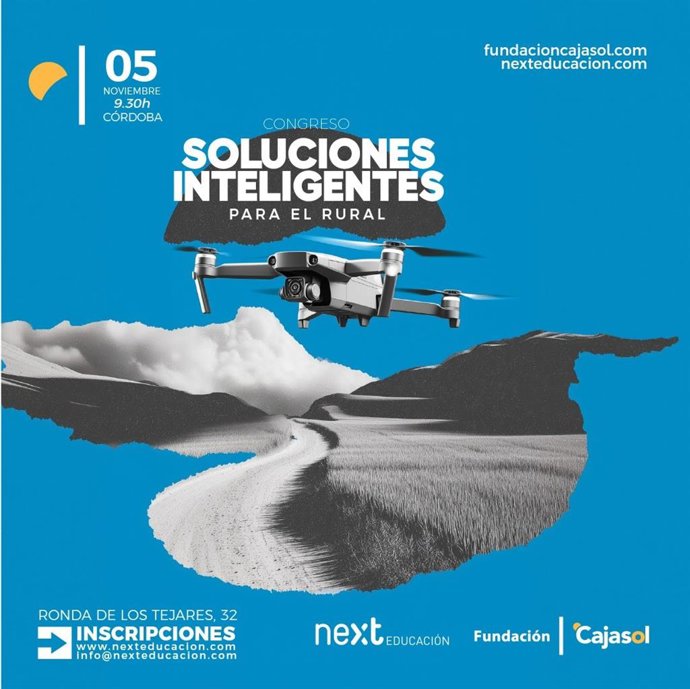 Cartel del el Congreso de Soluciones Inteligentes para el Medio Rural.