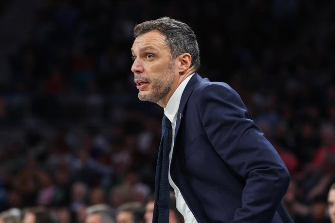 Paolo Galbiati, entrenador del Baskonia.