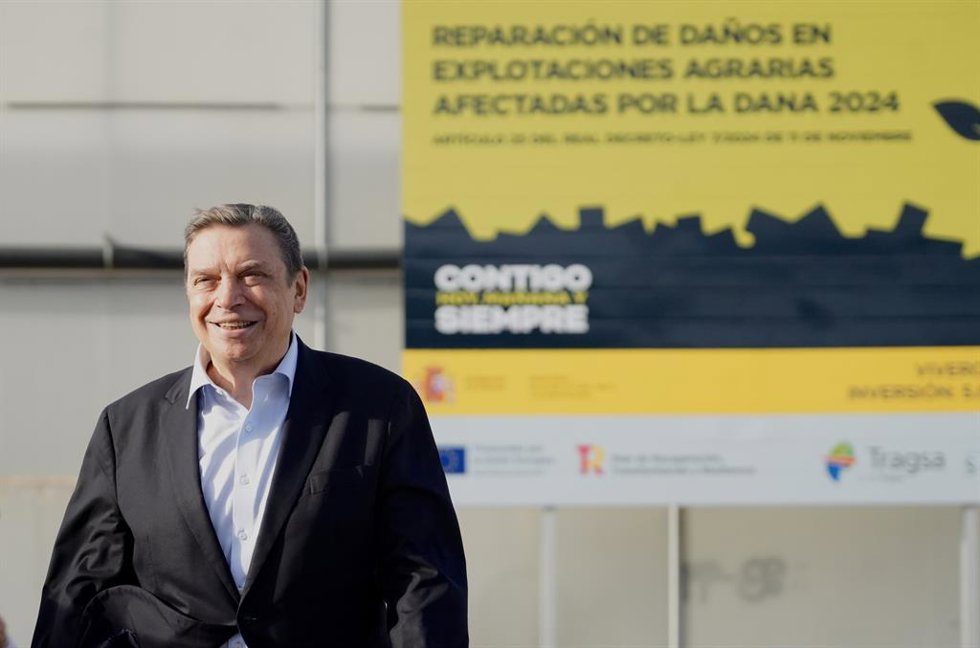 El ministro de Agricultura, Pesca y Alimentación, Luis Planas, 