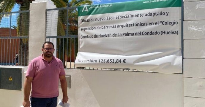 El secretario general del PSOE de La Palma del Condado, Rogelio Pinto.