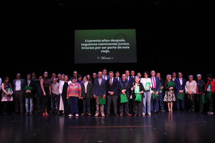Gala de Asprodema 40 aniversario