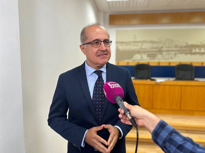 El portavoz del equipo de Gobierno Jesús García-Barroso.