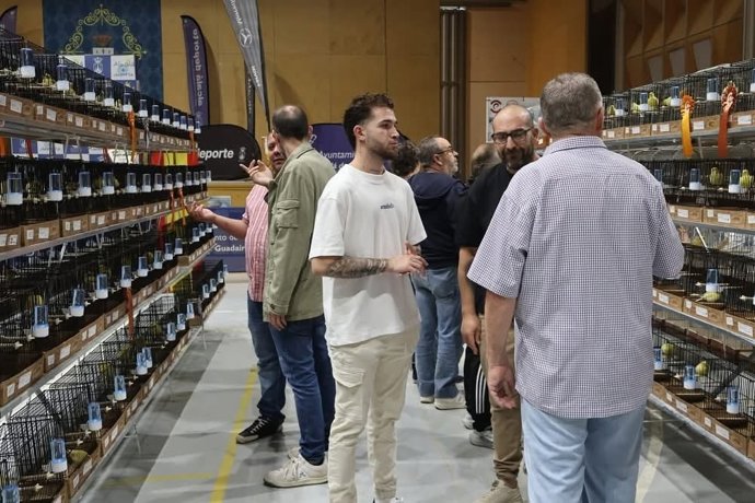 Concurso Ornitológico Algüira en Alcalá de Guadaíra. Imagen de Archivo.