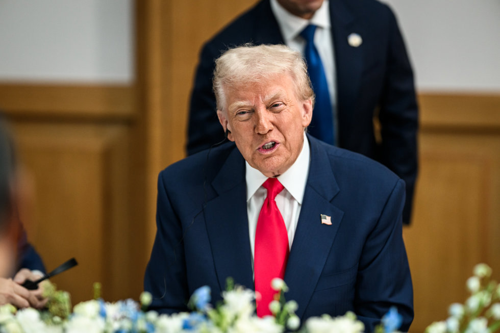 Imagen de archivo del presidente de EEUU, Donald Trump.