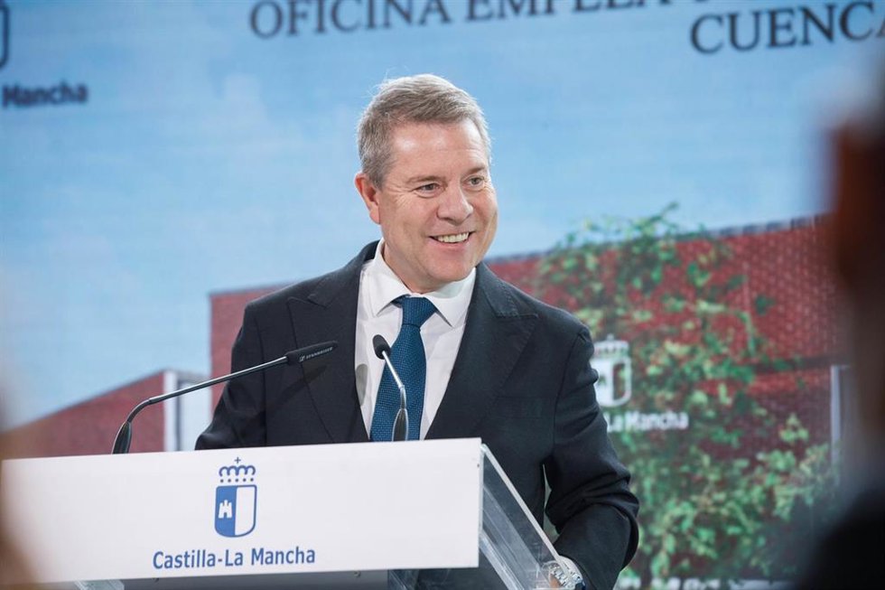 El presidente de Castilla-La Mancha, Emiliano García-Page