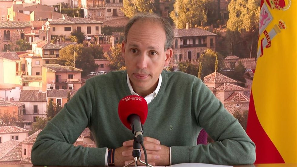 El presidente provincial de Vox en Toledo, Daniel Arias.