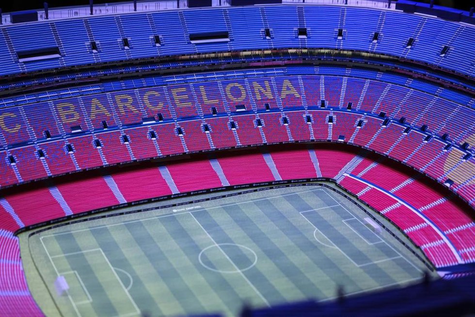 Maqueta del nuevo Spotify Camp Nou