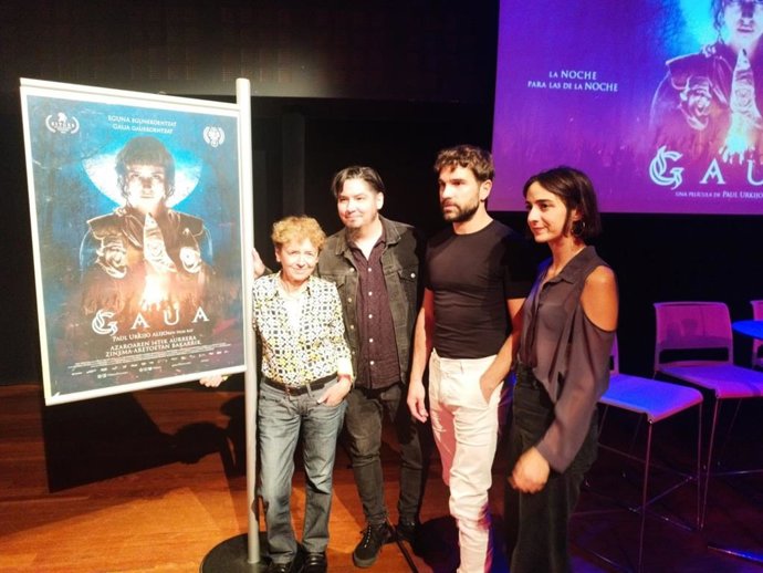 Presentación de Gaua en la 36 Semana de cine fantástico y de terror de San Sebastián.