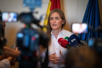 La vicepresidenta del Gobierno y ministra para la Transición Ecológica y el Reto Demográfico, Sara Aagesen, a 6 de octubre de 2025, en Madrid (España).