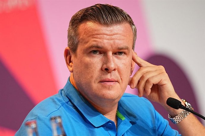 Archivo - Witold Banka, presidente de la AMA durante una rueda de prensa