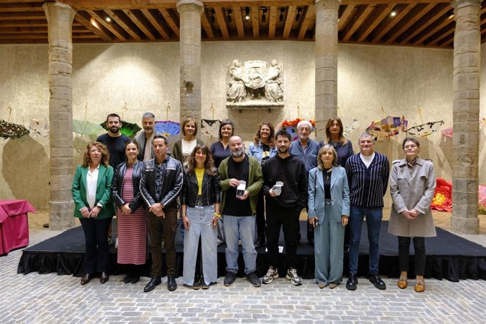 Acto de entrega de los premios.