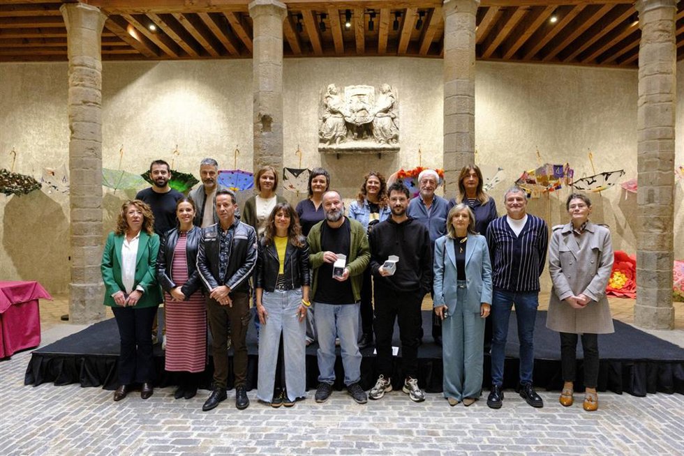 Acto de entrega de los premios.