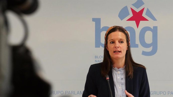 La viceportavoz primera del BNG en el Parlamento, Olalla Rodil