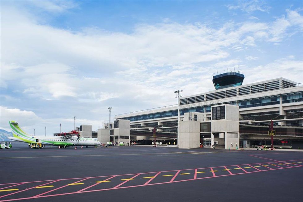 Archivo - Imagen del Aeropuerto de La Palma