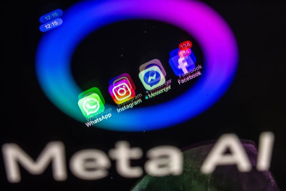 Archivo - Recurso de Meta AI y sus apps sociales