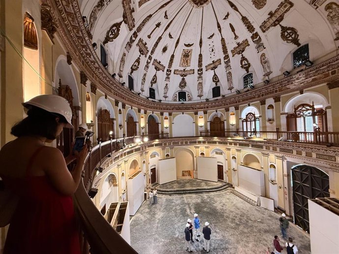 Archivo - Obras de rehabilitación de San Hermenegildo. Imagen de archivo.