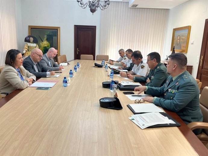 Reunión de coordinación para la campaña de recogida de aceituna en Jaén