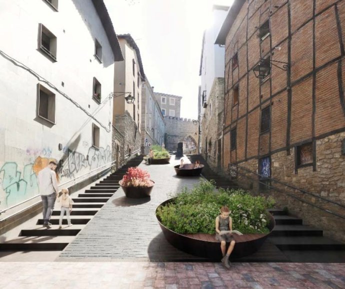 Proyecto de reverdecimiento del Casco Medieval