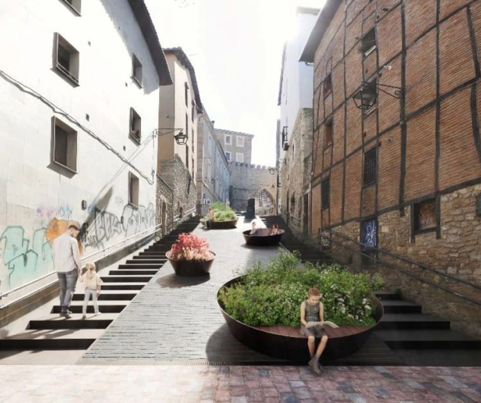 Proyecto de reverdecimiento del Casco Medieval