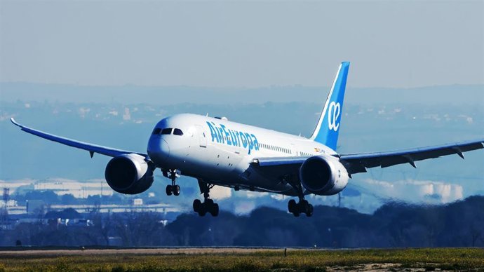 Archivo - Avión de Air Europa.
