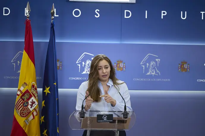 La portavoz del PP en el Congreso, Ester Muñoz