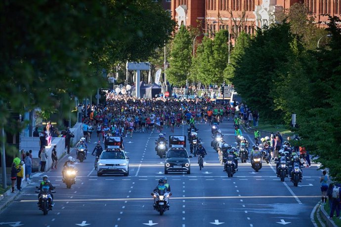 Archivo - Imagen del Maratón de Madrid de 2025