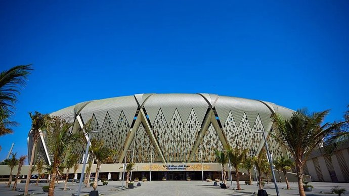 Estadio King Abdullah Sports City de Yeda (Arabia Saudí), donde se disputará la Supercopa de España 2026.