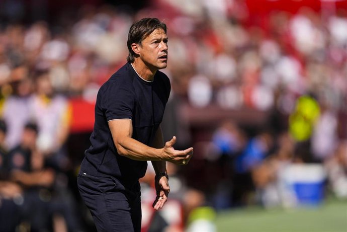 El entrenador del Sevilla FC, Matías Almeyda.