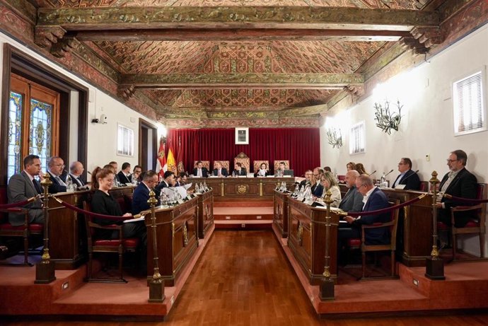 Pleno de la Diputación de Valladolid del 31 de octube de 2025