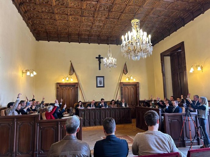 Sesión plenaria del Ayuntamiento de Ávila correspondiente al mes de octubre