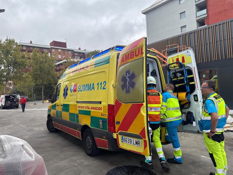 Imagen de archivo de una ambulancia del SUMMA 112.