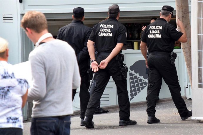 Agentes de la Policía Local de Santa Cruz de Tenerife