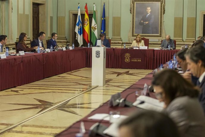 Pleno de octubre del Ayuntamiento de Huelva.