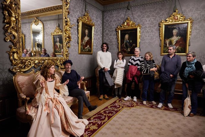 Archivo - Visitas teatralizadas en el Palacio de Navarra.