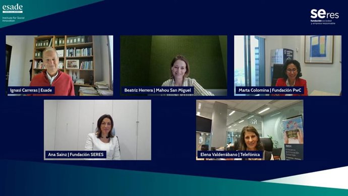 Ciclo de Conferencias Esade - Fundación SERES, celebrada bajo el título 'ESG en transición: contexto, cambio e incertidumbre'