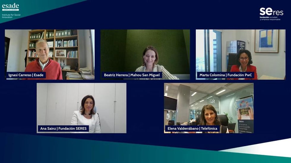 Ciclo de Conferencias Esade - Fundación SERES, celebrada bajo el título 'ESG en transición: contexto, cambio e incertidumbre'