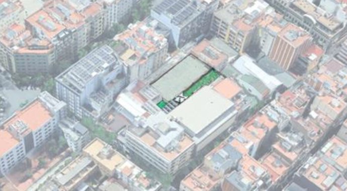 La parcel·la del carrer Venus 8 de Barcelona