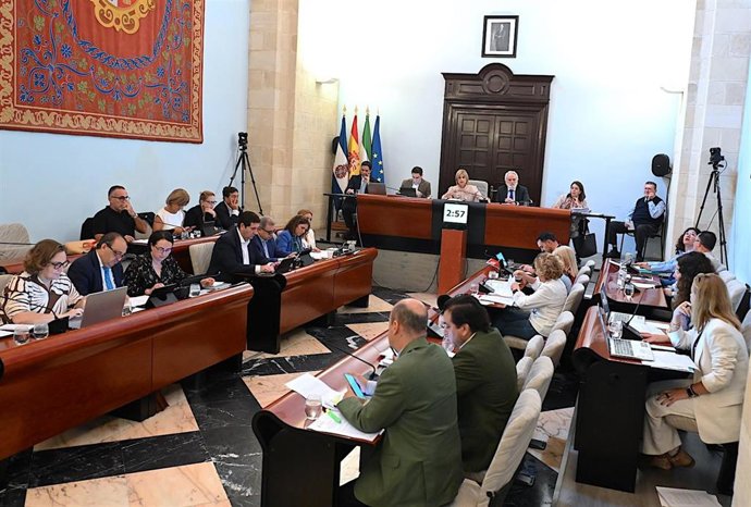 Pleno del Ayuntamiento de Jerez de la Frontera (Cádiz)