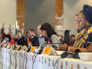 Grupo de trabajo sobre empoderamiento de la mujer del G-20, celebrado en Johannesburgo.
