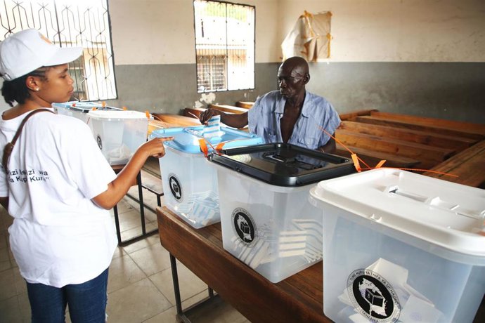 Imagen de archivo de elecciones en Tanzania 