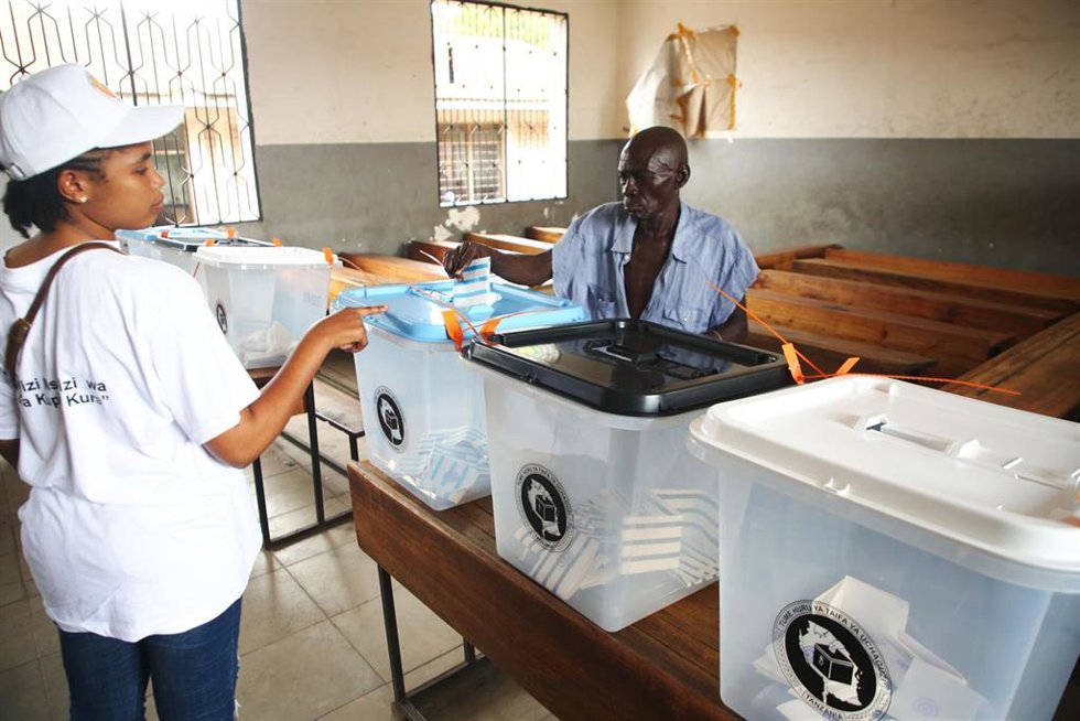Imagen de archivo de elecciones en Tanzania 