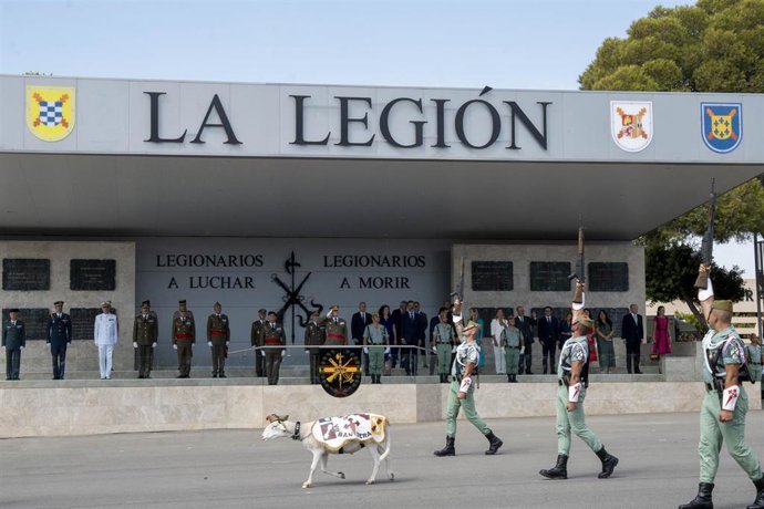 Archivo - Actos conmemorativos de la Brigada de la Legión en una imagen de archivo. 