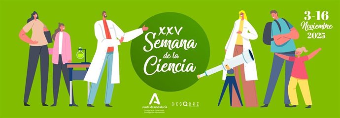 Cartel de la Semana de la Ciencia.