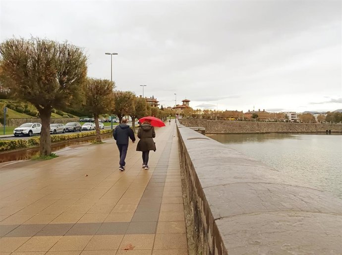 Lluvia en Euskadi